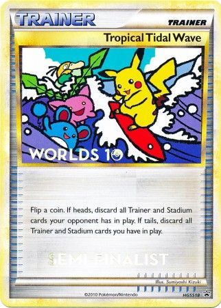 Tropical Tidal Wave (HGSS18) (Semi Finalist) [HeartGold & SoulSilver: Black Star Promos] | Chromatic Games