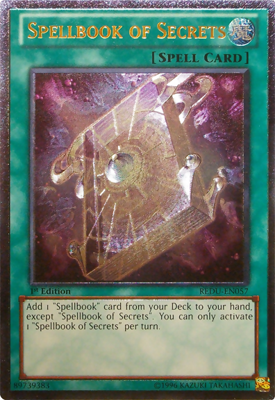 Spellbook of Secrets [REDU-EN057] Ultimate Rare | Chromatic Games