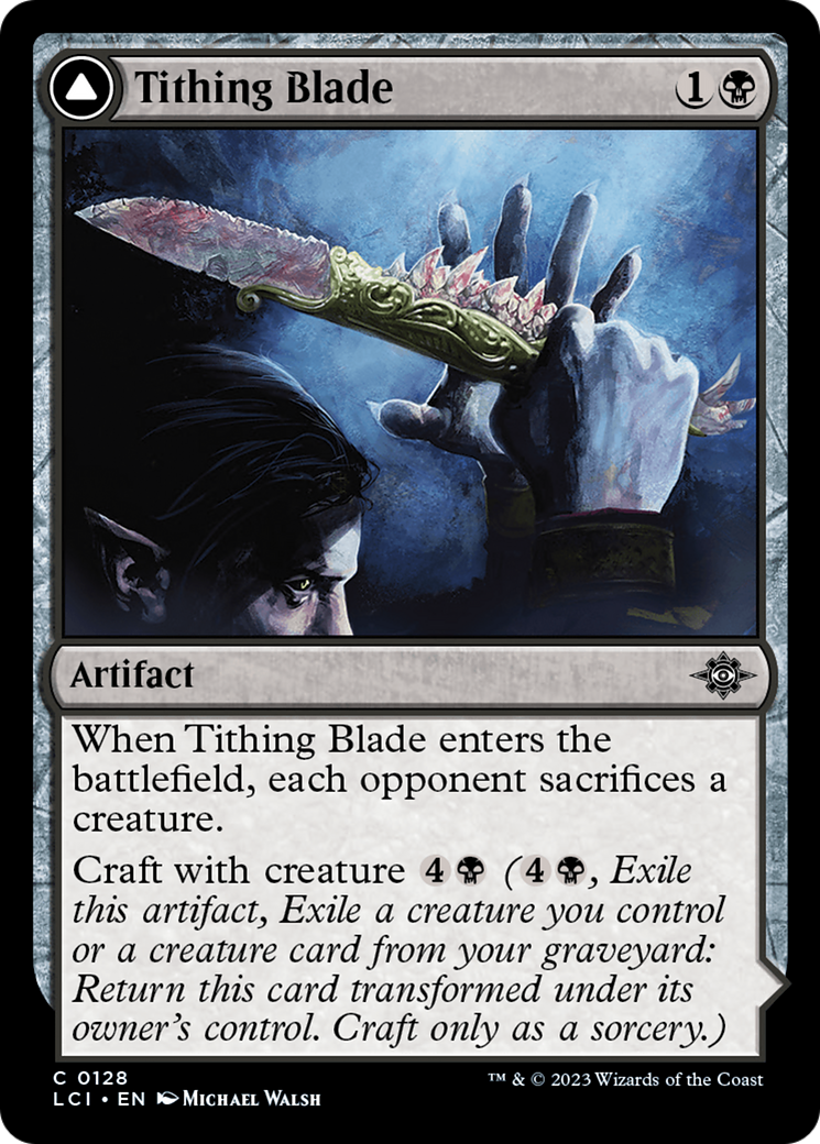 Tithing Blade [The Lost Caverns of Ixalan] | Chromatic Games