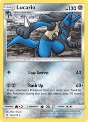 Lucario (126/214) [Sun & Moon: Unbroken Bonds] | Chromatic Games