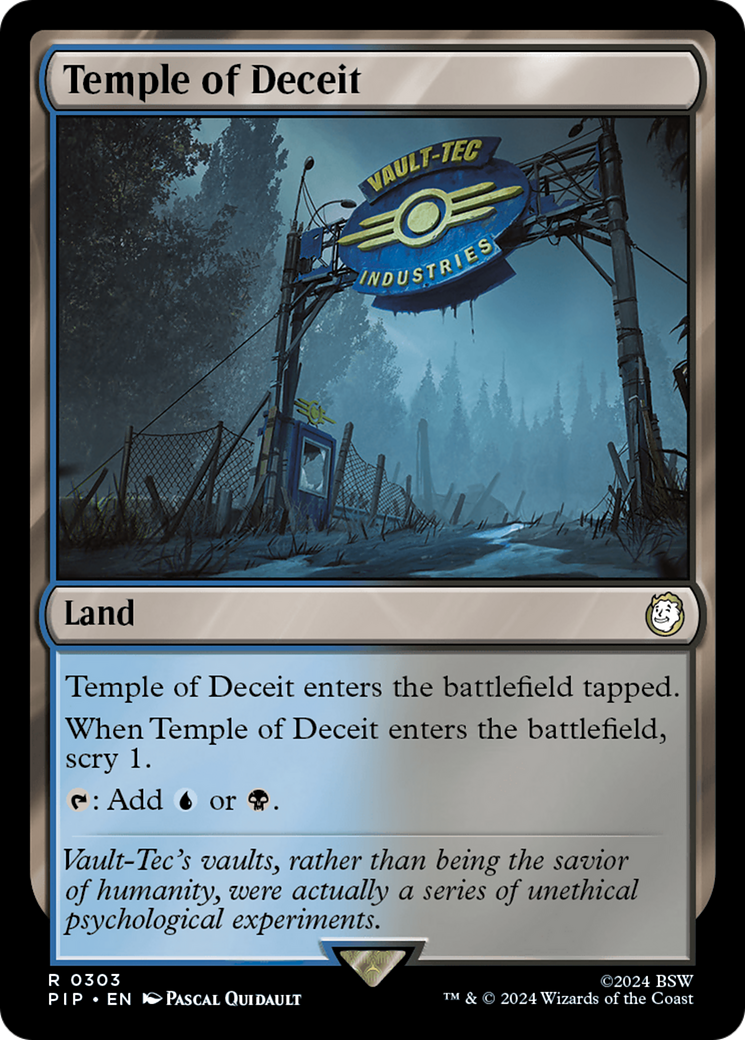 Temple of Deceit [Fallout] | Chromatic Games