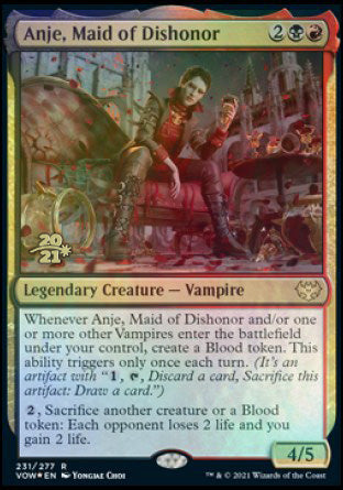 Anje, Maid of Dishonor [Innistrad: Crimson Vow Prerelease Promos] | Chromatic Games