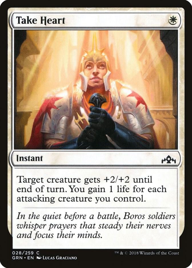 Take Heart 28/259 (Guilds of Ravnica)  | Chromatic Games