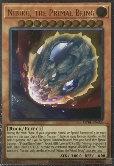 Nibiru, the Primal Being [OP14-EN003] Ultimate Rare | Chromatic Games