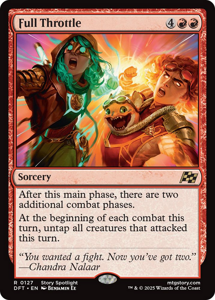 Full Throttle [Aetherdrift] | Chromatic Games