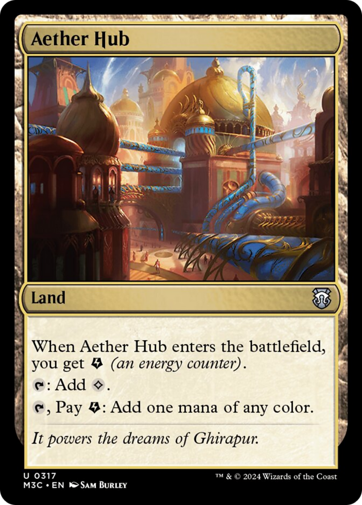 Aether Hub [Modern Horizons 3 Commander] | Chromatic Games