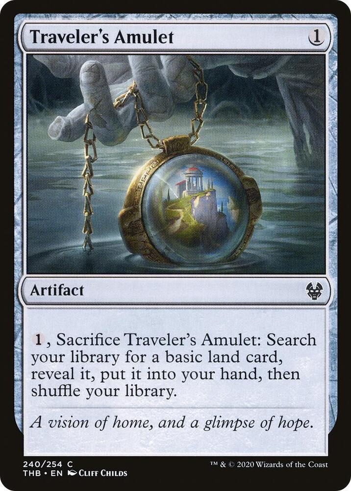 Traveler's Amulet 240/254 (Theros Beyond Death)  | Chromatic Games