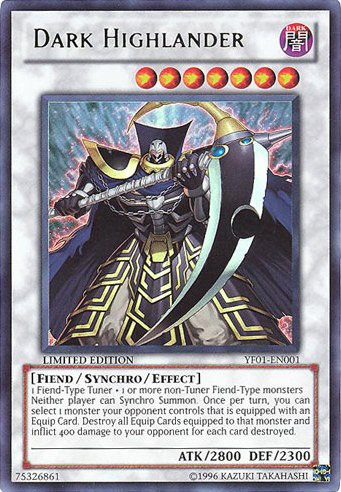 Dark Highlander [YF01-EN001] Ultra Rare | Chromatic Games