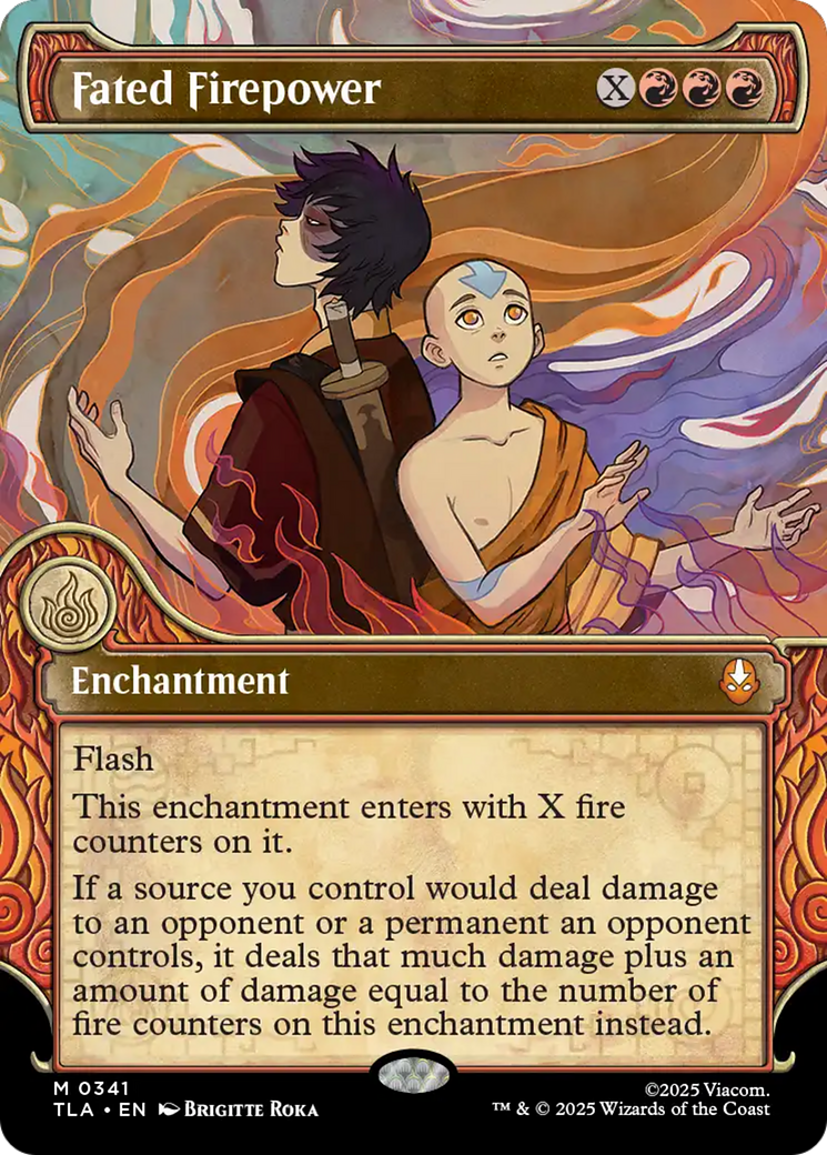 Fated Firepower (Showcase) [Avatar: The Last Airbender] | Chromatic Games