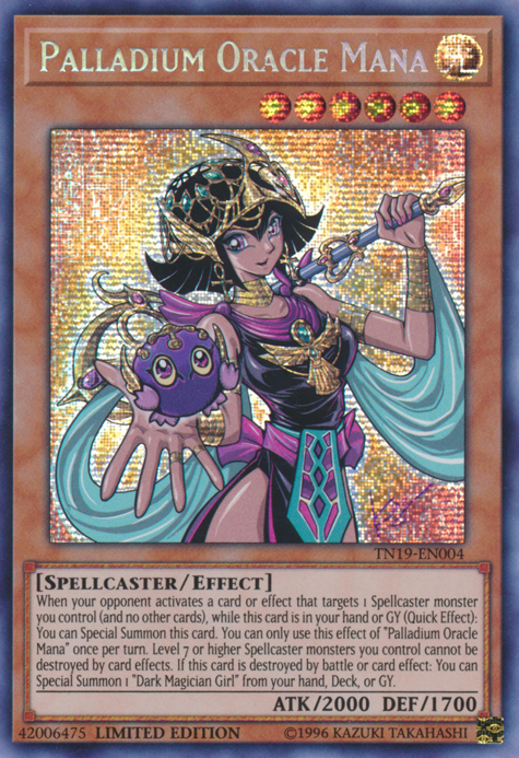 Palladium Oracle Mana [TN19-EN004] Prismatic Secret Rare | Chromatic Games