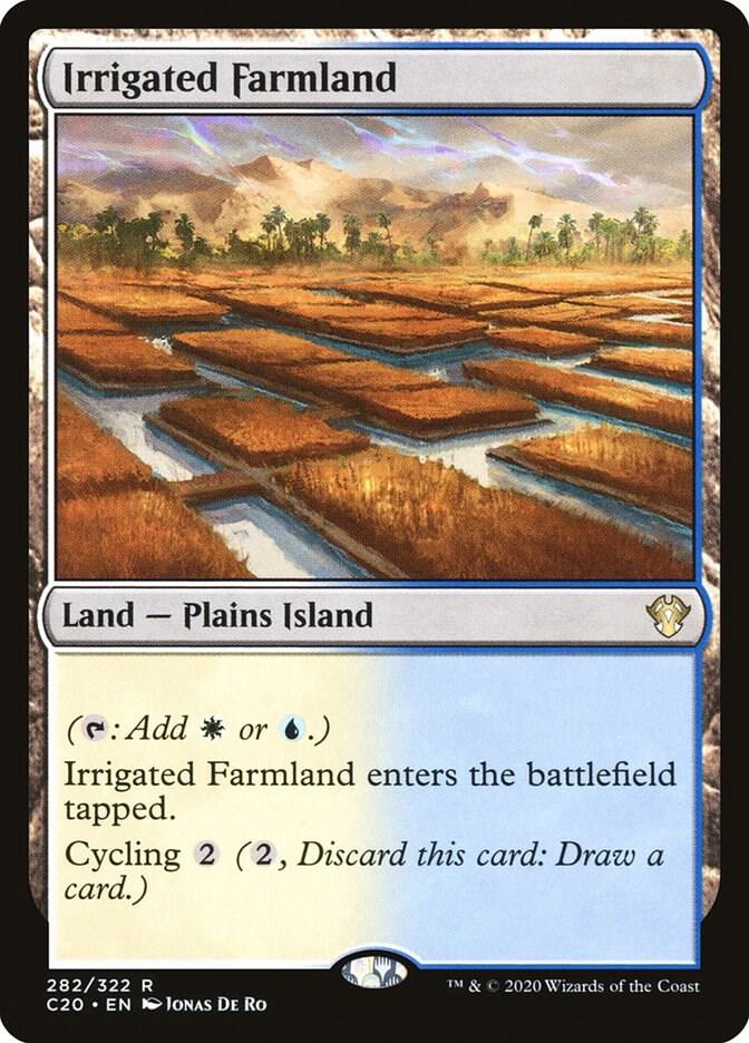 Irrigated Farmland 282/322 (Commander 2020)  | Chromatic Games