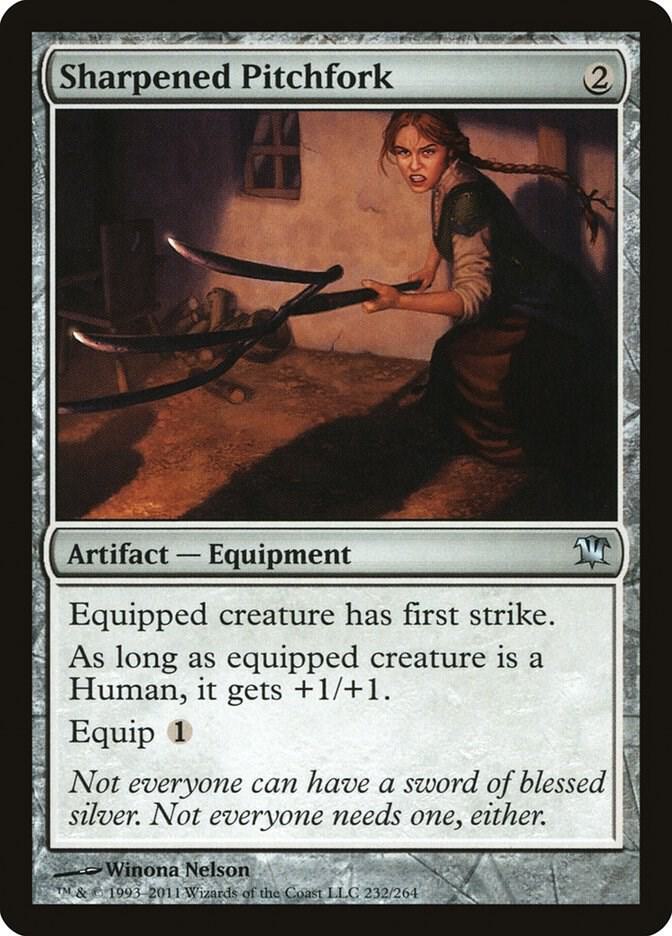 Sharpened Pitchfork 232/264 (Innistrad)  - Foil | Chromatic Games