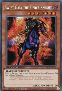 Swift Gaia the Fierce Knight (Secret) [SBCB-EN005] Secret Rare | Chromatic Games