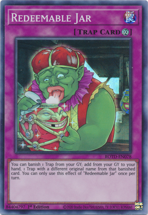 Redeemable Jar [ROTD-EN078] Super Rare | Chromatic Games