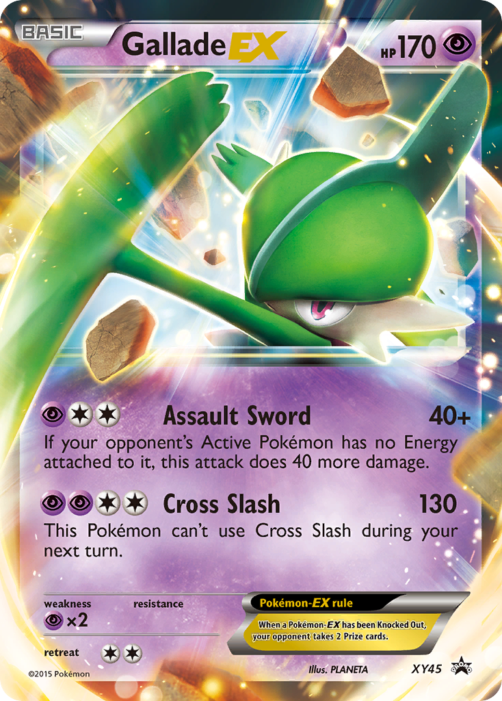 Gallade EX (XY45) [XY: Black Star Promos] | Chromatic Games