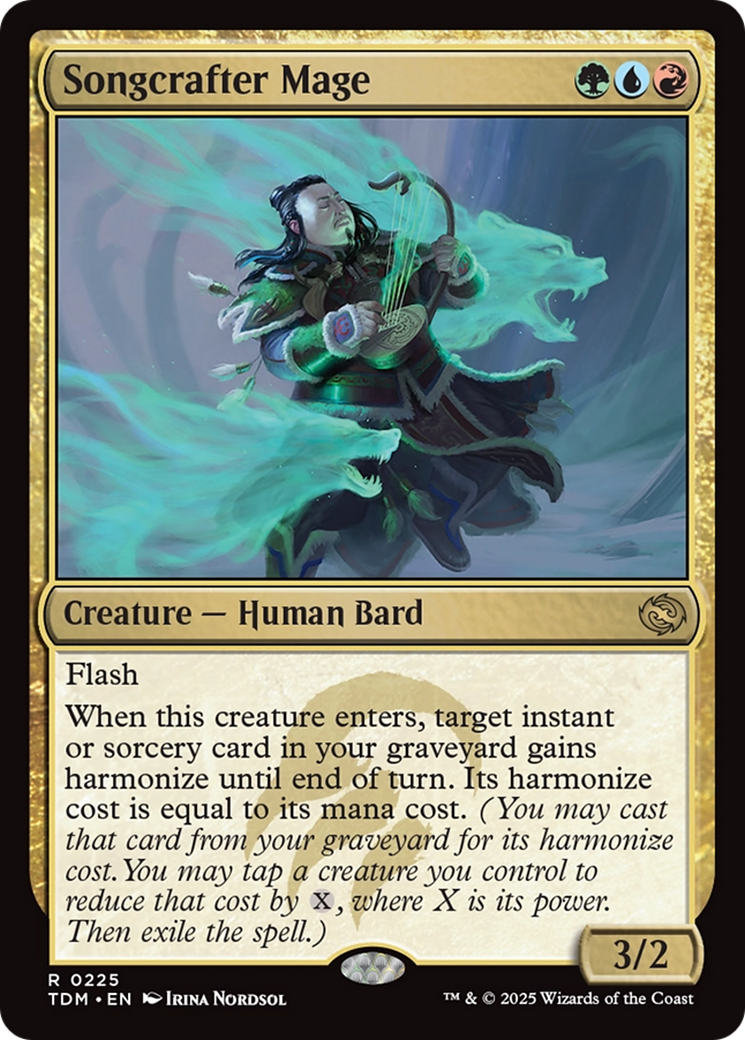 Songcrafter Mage [Tarkir: Dragonstorm] | Chromatic Games