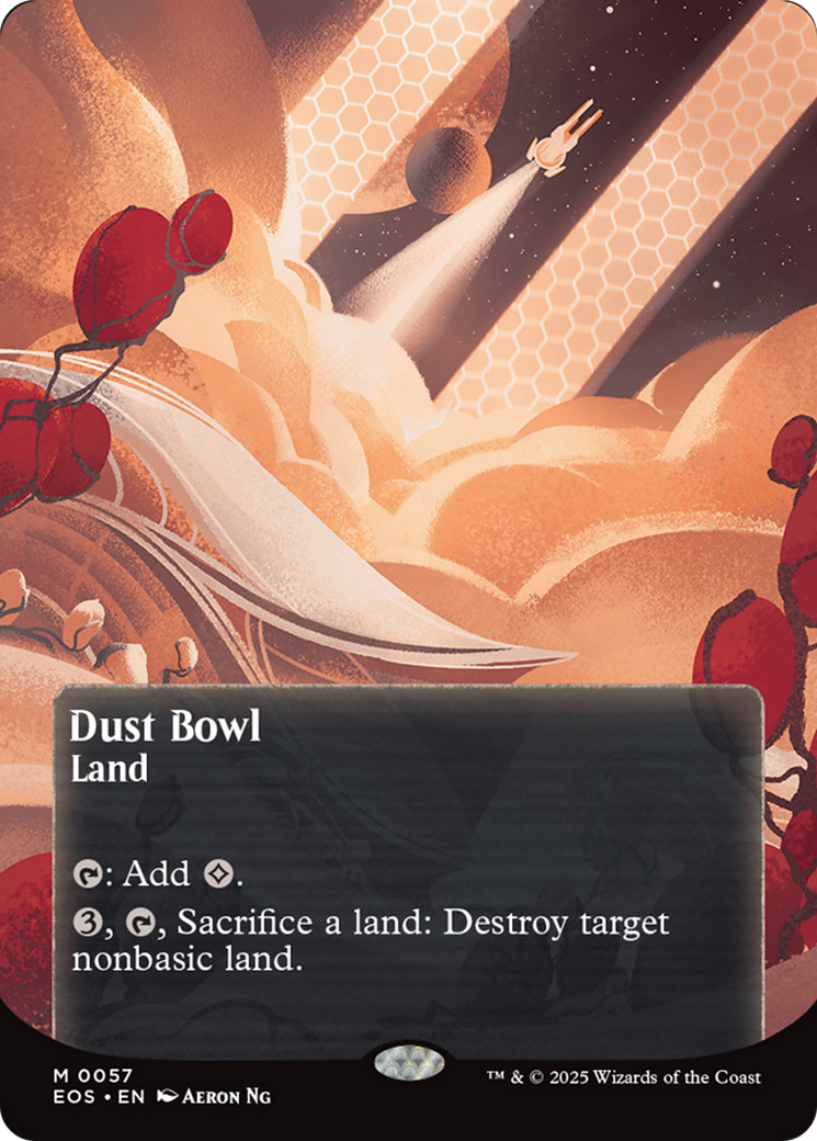 Dust Bowl (0057) (Borderless) [Edge of Eternities: Stellar Sights] | Chromatic Games