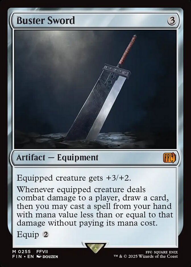 Buster Sword 255 (FINAL FANTASY)  | Chromatic Games