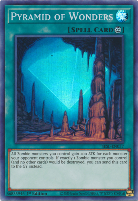 Pyramid of Wonders [SESL-EN057] Super Rare | Chromatic Games
