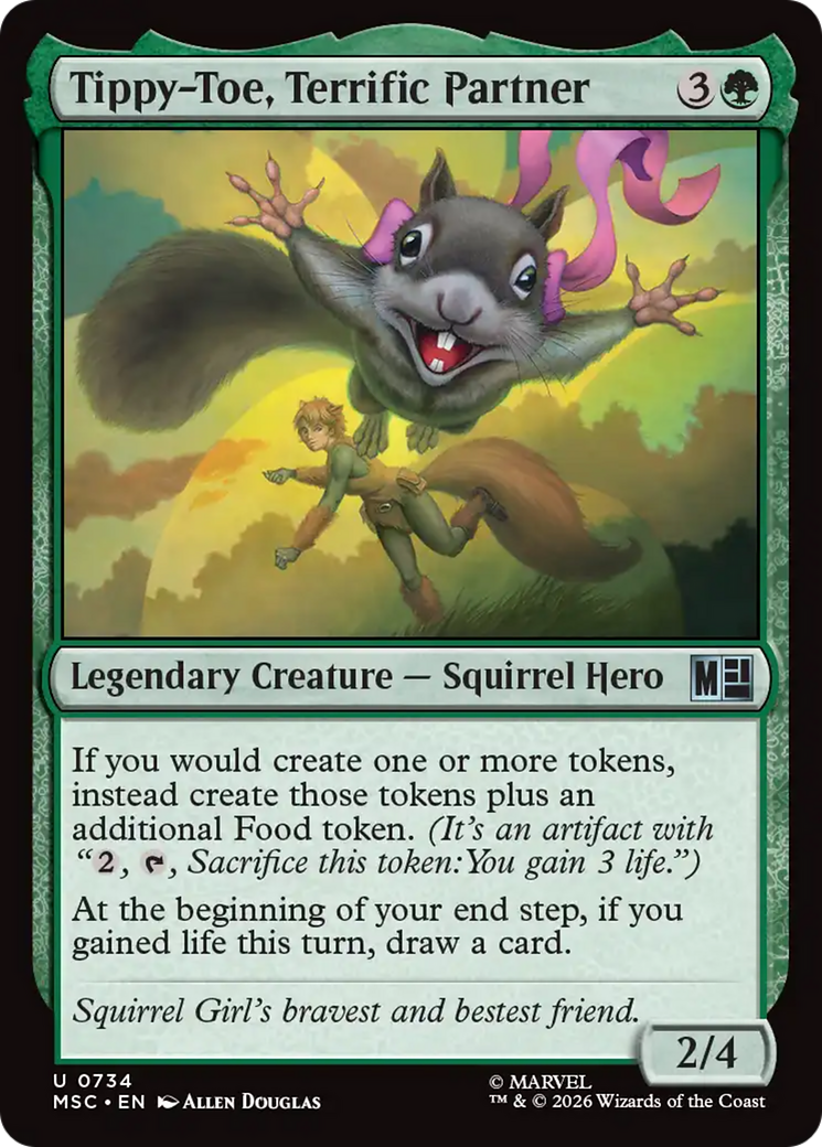 Tippy-Toe, Terrific Partner [Marvel Super Heroes Commander] | Chromatic Games