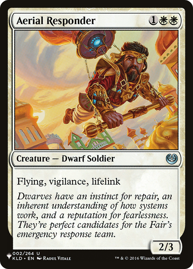Aerial Responder (KLD) [The List] | Chromatic Games
