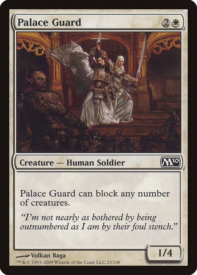 Palace Guard 23/249 (Magic 2010 (M10))  | Chromatic Games