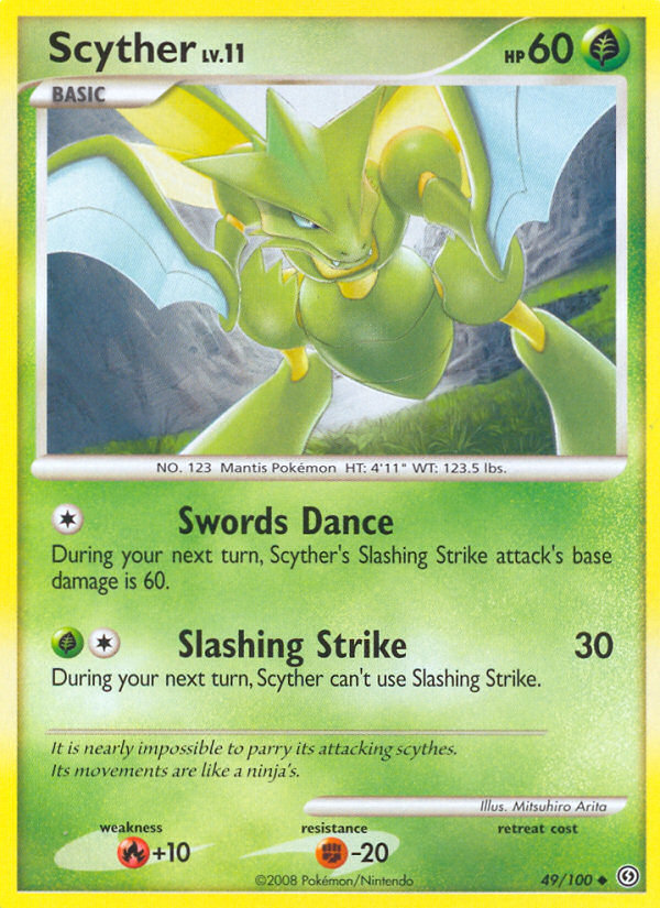 Scyther (49/100) [Diamond & Pearl: Stormfront] | Chromatic Games