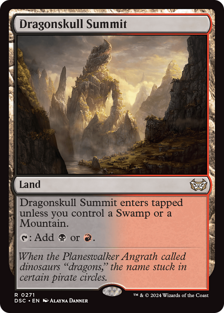 Dragonskull Summit [Duskmourn: House of Horror Commander] | Chromatic Games