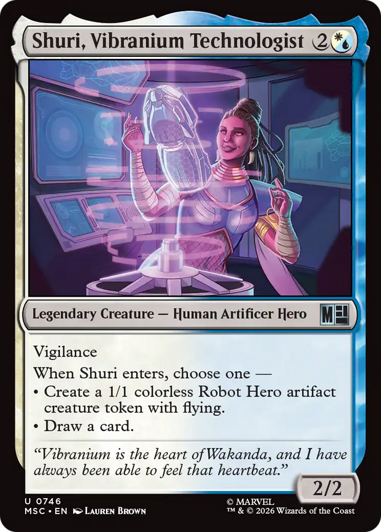 Shuri, Vibranium Technologist [Marvel Super Heroes Commander] | Chromatic Games