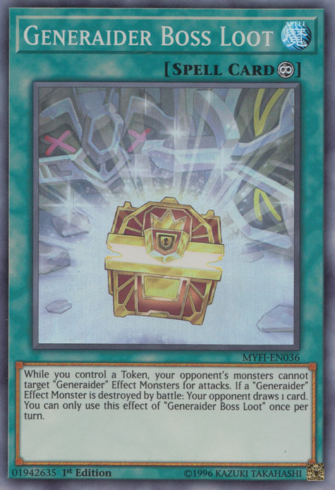 Generaider Boss Loot [MYFI-EN036] Super Rare | Chromatic Games