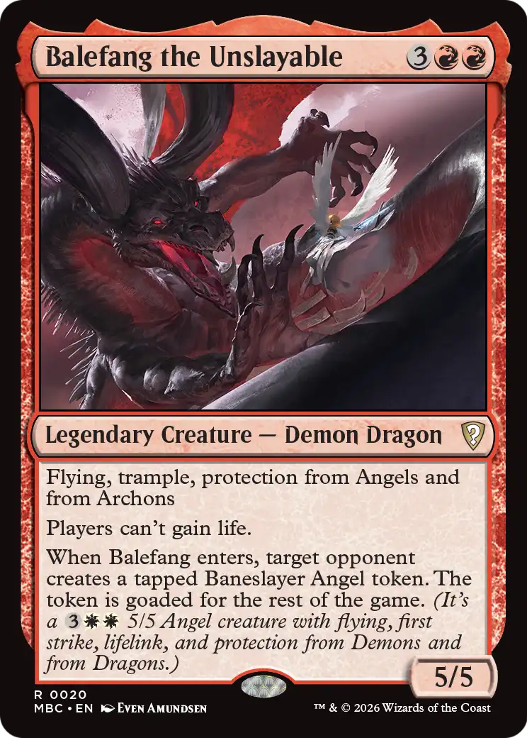 Balefang the Unslayable [Mystery Booster: Commander Edition] | Chromatic Games