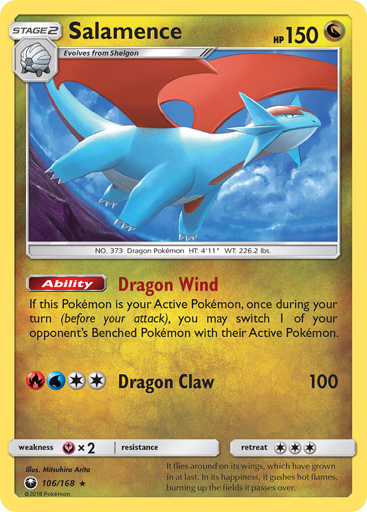 Salamence (106/168) [Sun & Moon: Celestial Storm] | Chromatic Games