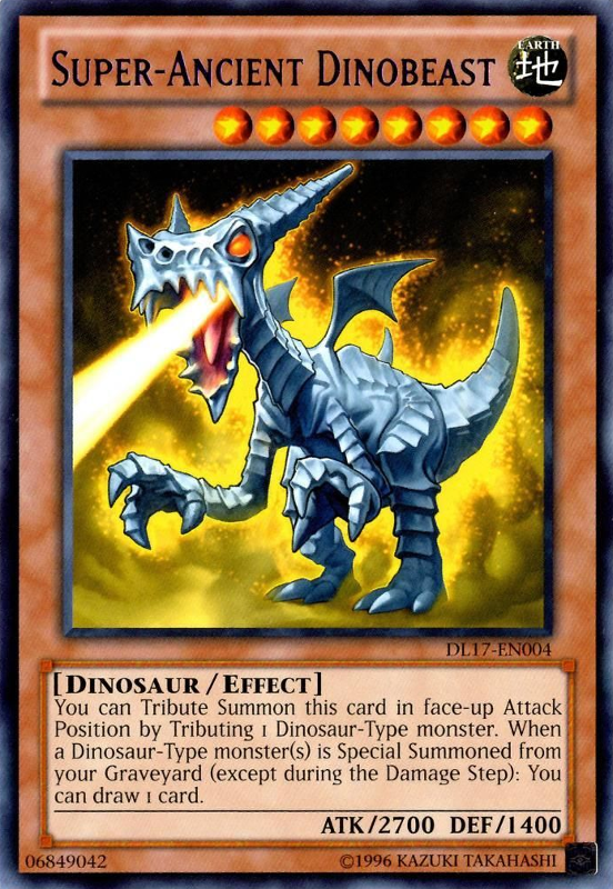Super-Ancient Dinobeast (Purple) [DL17-EN004] Rare | Chromatic Games