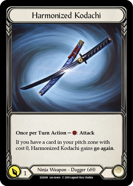Dawnblade // Harmonized Kodachi [XXX007 // XXX008] (Promo) | Chromatic Games