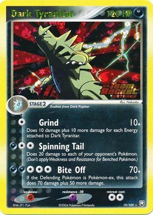 Dark Tyranitar (19/109) (Stamped) [EX: Team Rocket Returns] | Chromatic Games