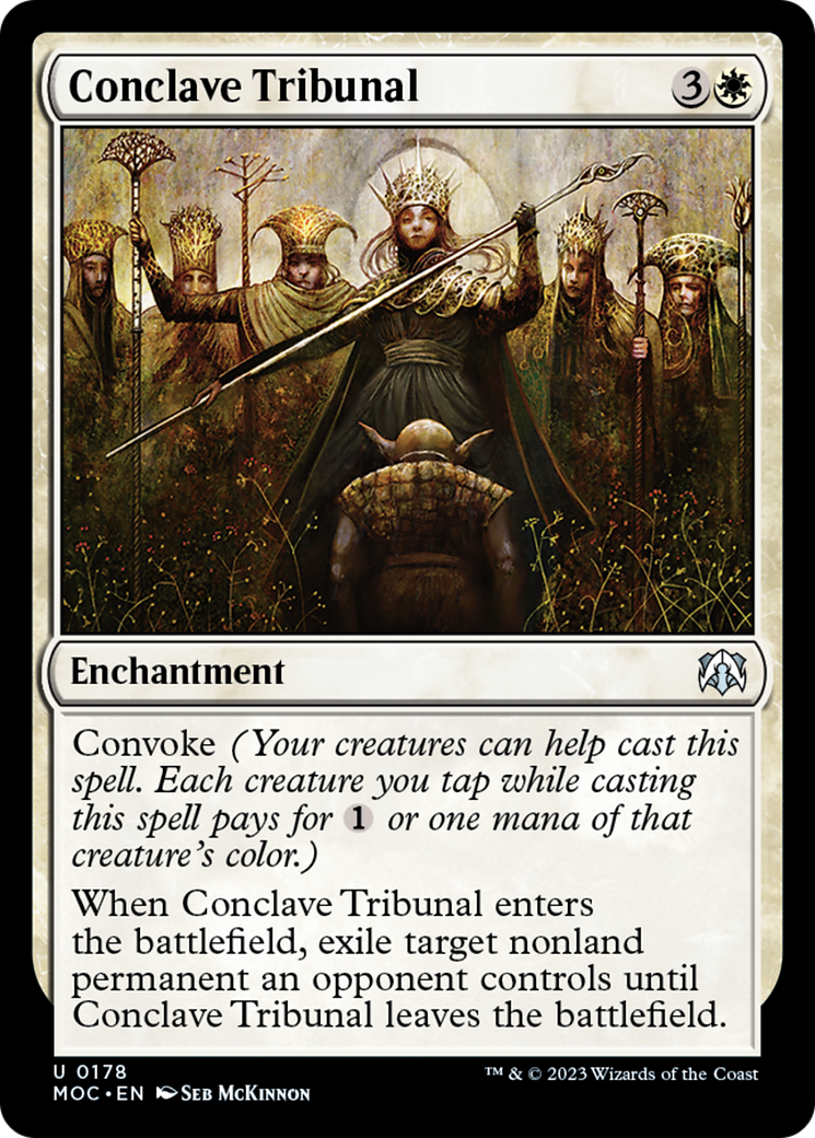 Conclave Tribunal [March of the Machine Commander] | Chromatic Games