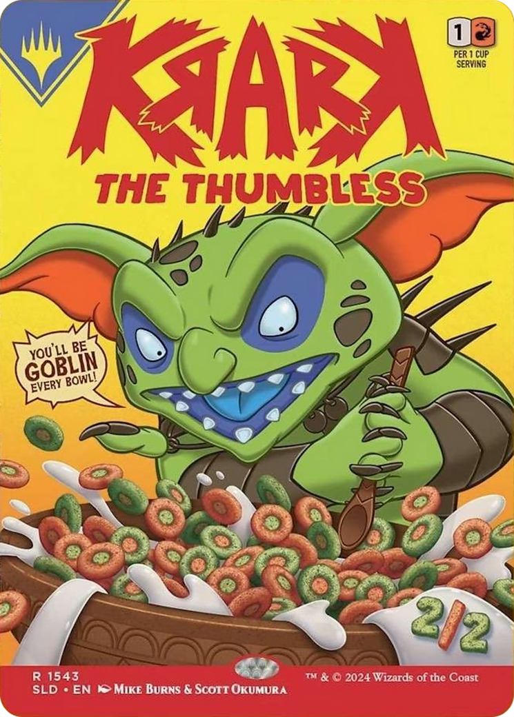 Krark, the Thumbless (Rainbow Foil) [Secret Lair Drop Series] | Chromatic Games