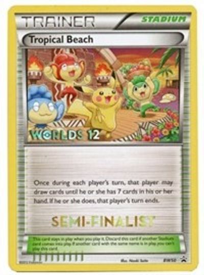 Tropical Beach (BW50) (Semi Finalist) [Black & White: Black Star Promos] | Chromatic Games