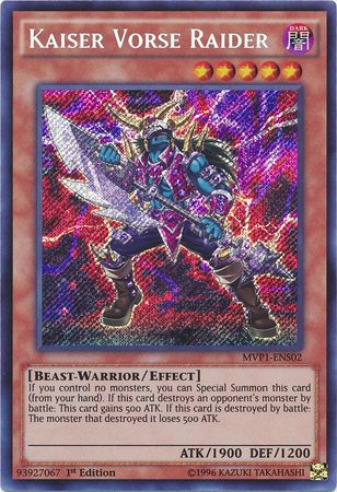 Kaiser Vorse Raider [MVP1-ENS02] Secret Rare | Chromatic Games