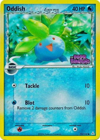 Oddish (73/110) (Delta Species) (Stamped) [EX: Holon Phantoms] | Chromatic Games