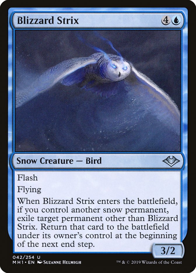 Blizzard Strix [Modern Horizons] | Chromatic Games