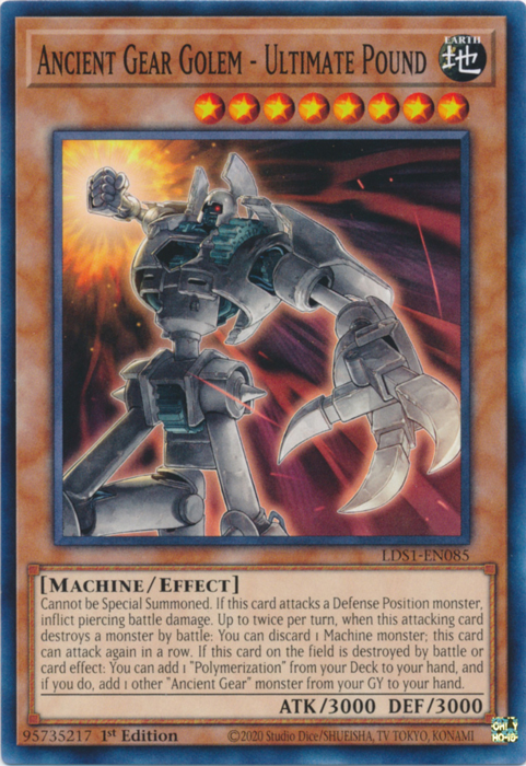 Ancient Gear Golem - Ultimate Pound [LDS1-EN085] Common | Chromatic Games