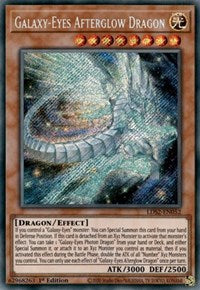 Galaxy-Eyes Afterglow Dragon [LDS2-EN052] Secret Rare | Chromatic Games