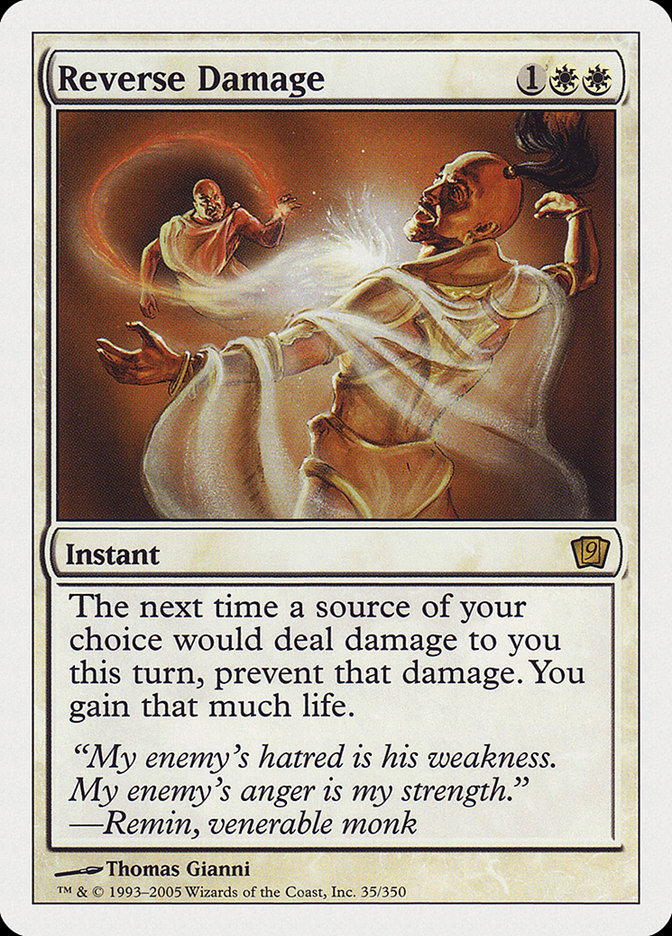 Reverse Damage 35/350 (9th Edition)  | Chromatic Games