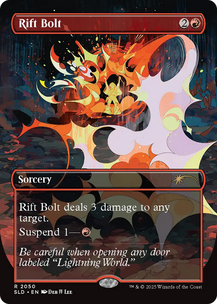 Rift Bolt (2050) (Rainbow Foil) [Secret Lair Drop Series] | Chromatic Games