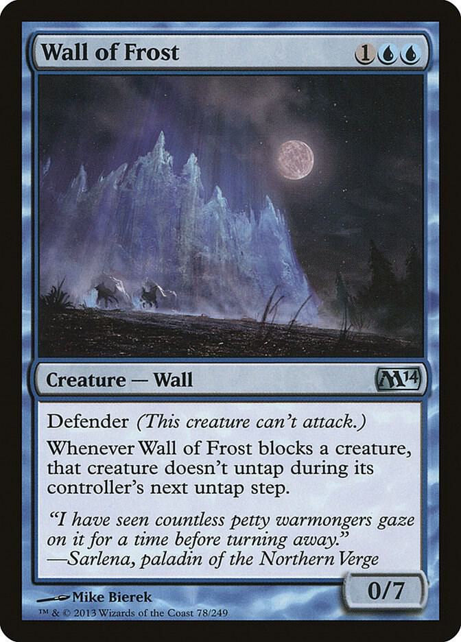 Wall of Frost 78 (Magic 2014 (M14))  | Chromatic Games