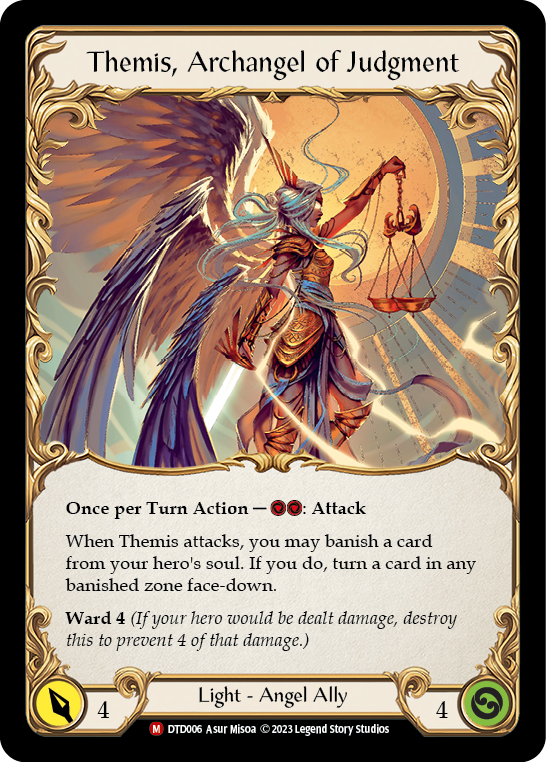 Figment of Judgment // Themis, Archangel of Judgment [DTD006] (Dusk Till Dawn) | Chromatic Games