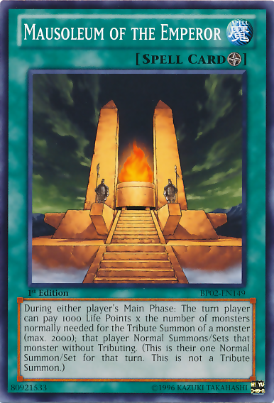 Mausoleum of the Emperor [BP02-EN149] Common | Chromatic Games
