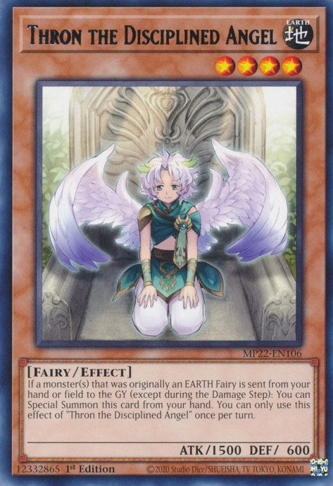 Thron the Disciplined Angel [MP22-EN106] Rare | Chromatic Games