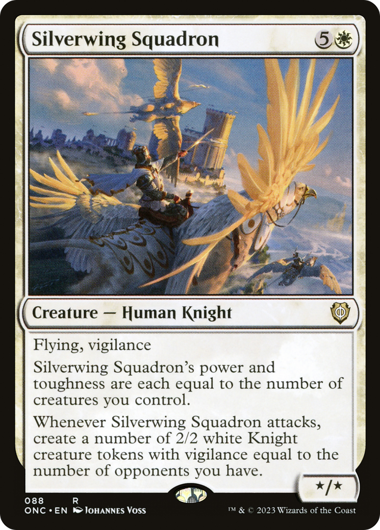 Silverwing Squadron [Phyrexia: All Will Be One Commander] | Chromatic Games